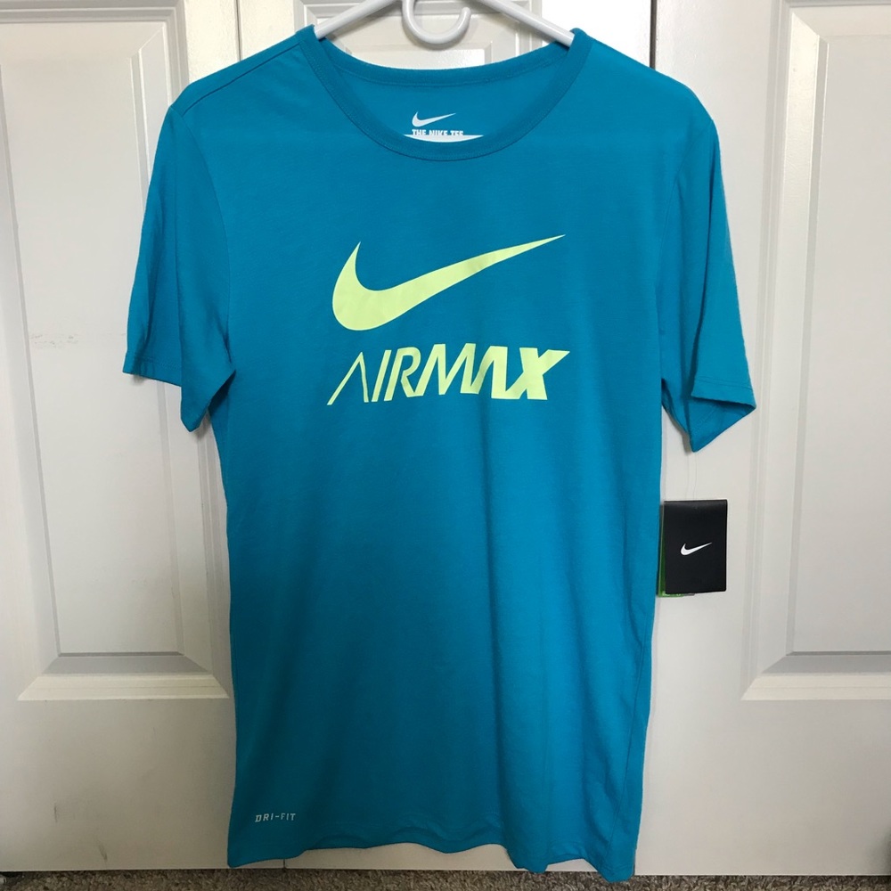 Nike Blue Airmax Dri-Fit Tshirt